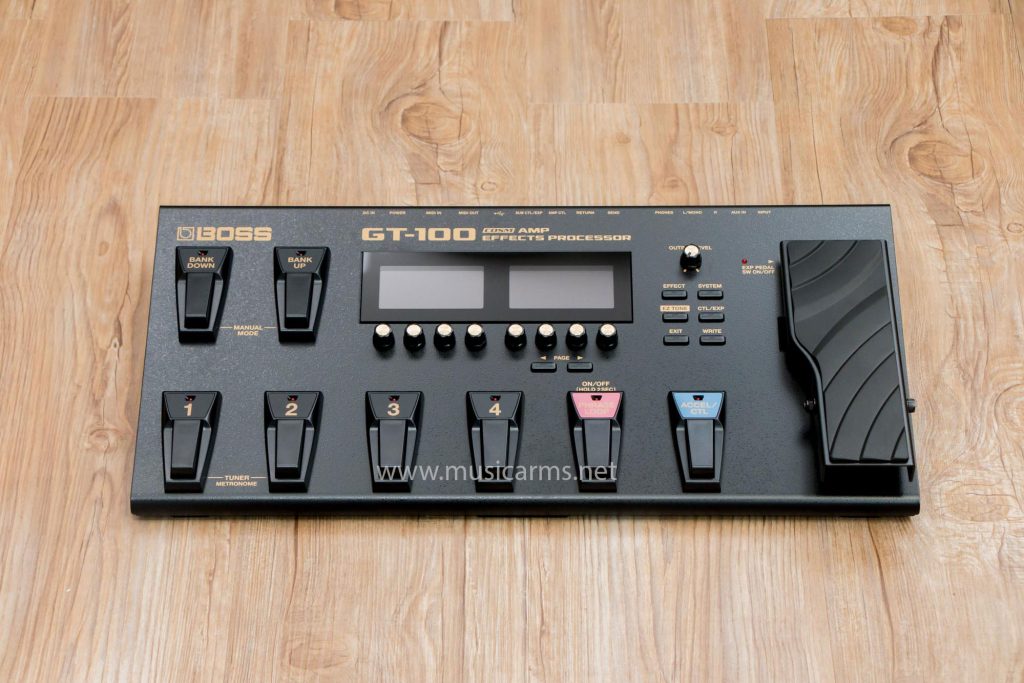 Boss GT100 ซื้อเครื่องดนตรีราคาพิเศษ ร้าน 5 สาขา มีบริการจัดส่ง