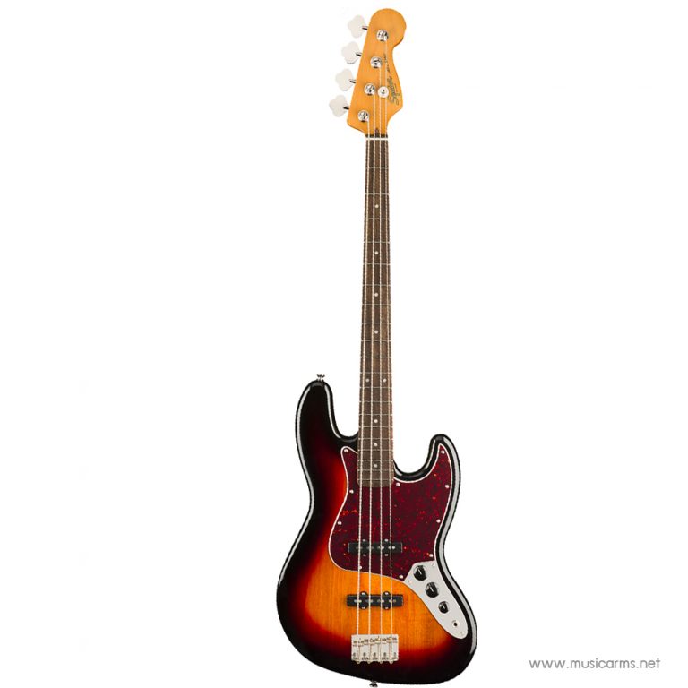 Squier Classic Vibe ’60s Jazz Bass เบส 4 สาย สี 3 Tone Sunburst