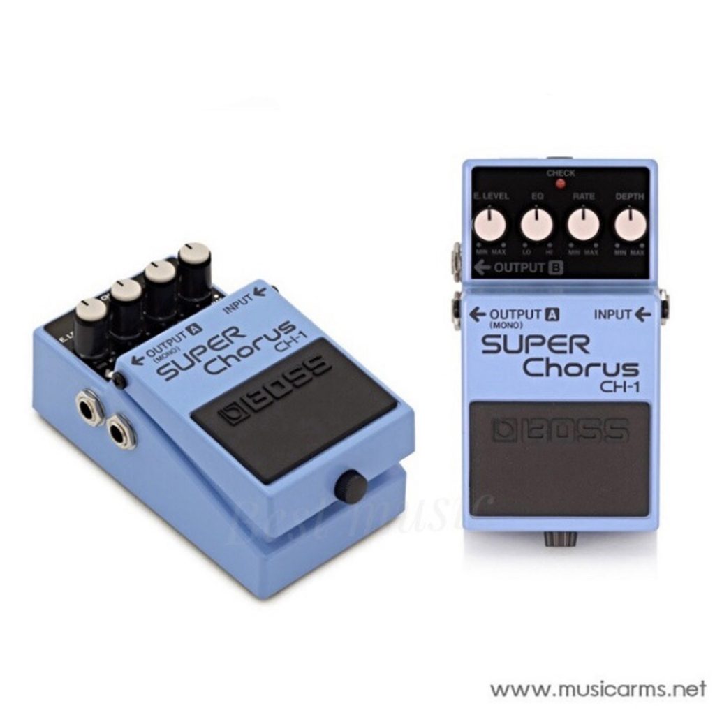 Boss CH-1 Super Chorus เอฟเฟคกีตาร์ | Music Arms ศูนย์รวม
