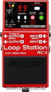 Boss RC-3 Loop Station เอฟเฟค Loopราคาถูกสุด | เอฟเฟคลูป Loop Effect