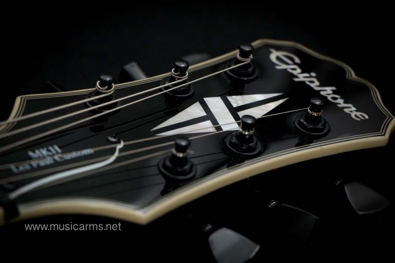 Epiphone Matt Heafy Les Paul Custom headstock ขายราคาพิเศษ