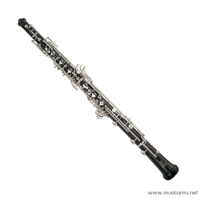 Black Bb clarinet angled diagonally with silver keys on a white background, studio shot. ขายราคาพิเศษ