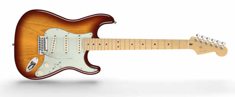 Fender American Deluxe Stratatocaster Ash ขายราคาพิเศษ