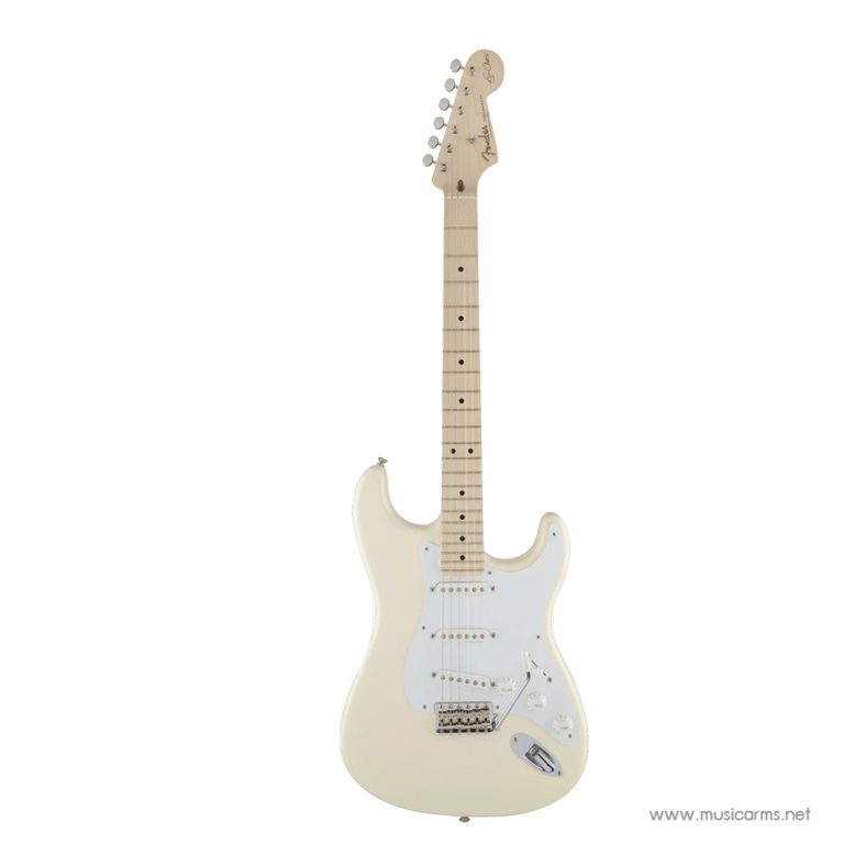 Fender Eric Clapton Stratocaster กีตาร์ไฟฟ้า สี Olympic White 