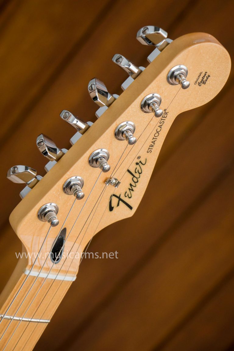 Fender Standard Stratocaster HSS headstock ขายราคาพิเศษ