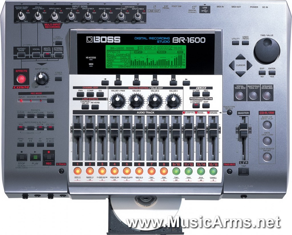 Boss BR-1200CD Digital Recorder | Music Arms ศูนย์รวมเครื่องดนตรี