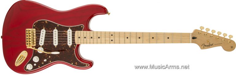 DELUXE PLAYERS STRAT MNCrimson Red Transparent ขายราคาพิเศษ