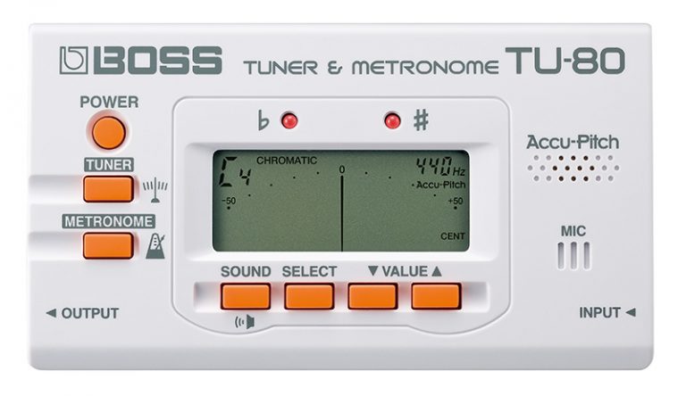 Boss  TU-80 Tuners/Metronomes ขายราคาพิเศษ