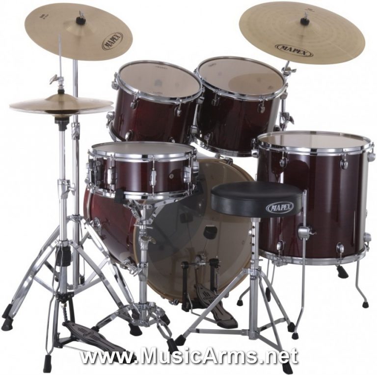 FEATURES Combined brezova-lime corpora of thickness 7.2 mm Maple bass drum rims in the color corresponding set Small, at one point attached mussels New ITS hanging toms (drums drilled body) REMO UX membrane Ball joint holders toms Bass Drum: 22x8 