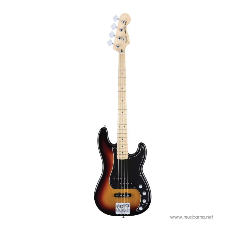 Fender Deluxe Active Precision Bass Special สี Maple, 3 Tone Sunburst