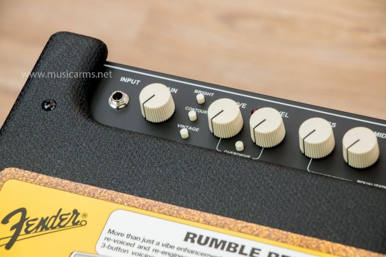 Fender Rumble 100 ปุ่มคอนโทรล ขายราคาพิเศษ