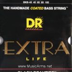 DR BKB-45 Black Beauties Coated Steel Medium Bass Strings ลดราคาพิเศษ
