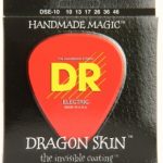 DR DSE-10 Dragon Skin Medium K3 Coated Electric Guitar Strings ลดราคาพิเศษ