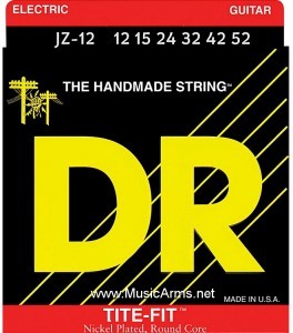 DR JZ-12 Tite-Fit Nickel Plated Electric Guitar Stringsราคาถูกสุด