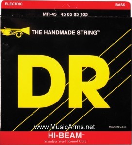 DR MR-45 Hi-Beam Stainless Steel Medium Bass Stringsราคาถูกสุด
