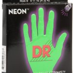DR NGE-9 Neon Hi-Def Green K3 Coated Lite Electric Guitar Strings ลดราคาพิเศษ
