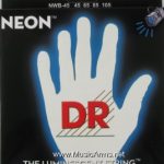 DR NWB-45 Neon Hi-Def White K3 Coated Bass String ลดราคาพิเศษ