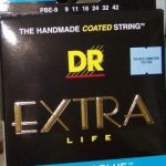 DR PBE-9 Peacock Blue Light Electric Guitar Strings ลดราคาพิเศษ