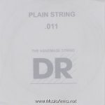 DR Strings single plain steel guitar string Manufacturer: DR Strings PL011 Gauge: .011 Plain Steel ลดราคาพิเศษ