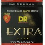 DR RDA-12 Red Devils Extra Life Medium Acoustic Guitar Strings ลดราคาพิเศษ