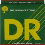 DR RPL-10-12 Rare Phosphor Bronze Lite12-String Acoustic Guitar Strings ลดราคาพิเศษ