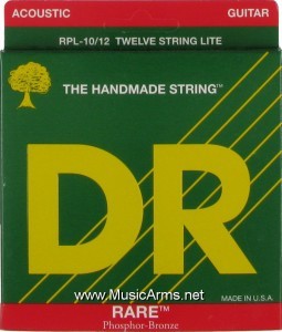 DR RPL-10/12 Rare Phosphor Bronze Lite12-String  Acoustic Guitar Stringsราคาถูกสุด | DR 