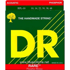 DR RPL-10 Rare Phosphor Bronze Lite Acoustic Guitar Stringsราคาถูกสุด