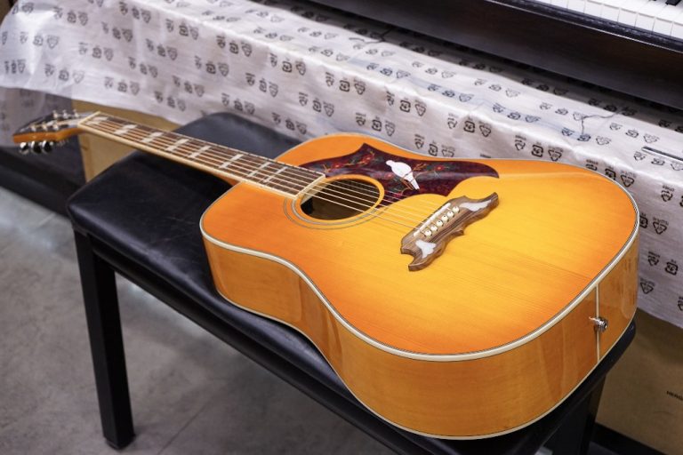Epiphone Dove Pro guitar