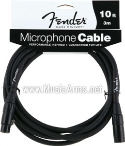 สายไมค์ Fender FM-10 3 เมตร MICROPHONE CABLE 10ftราคาถูกสุด