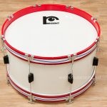 Regent กลองใหญ่ 24 นิ้ว 8 หลัก ขอบไม้ลายธงชาติ สีขาว ขายราคาพิเศษ