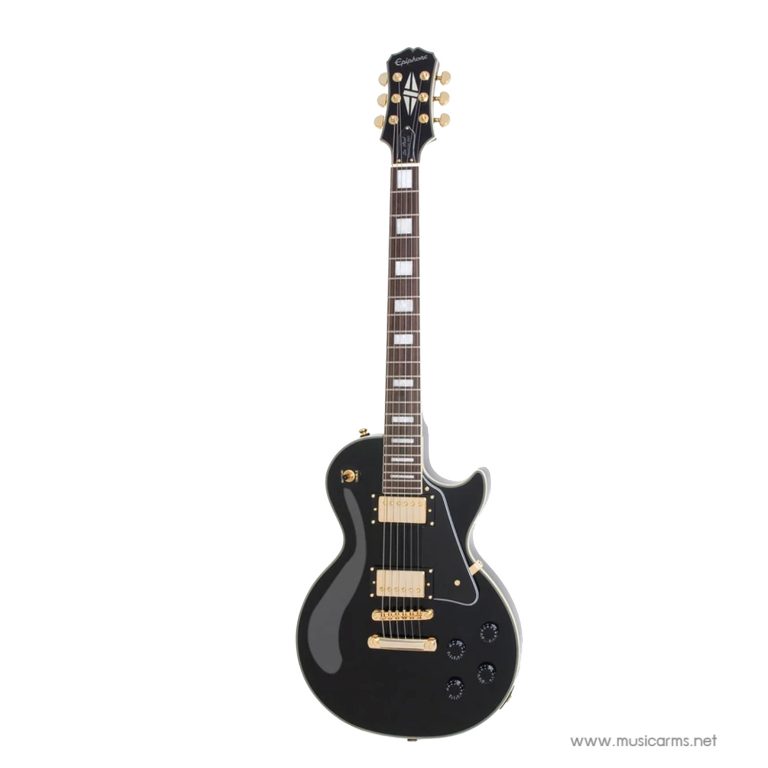 Epiphone Les Paul Custom Pro Electric Guitar สี  Ebony