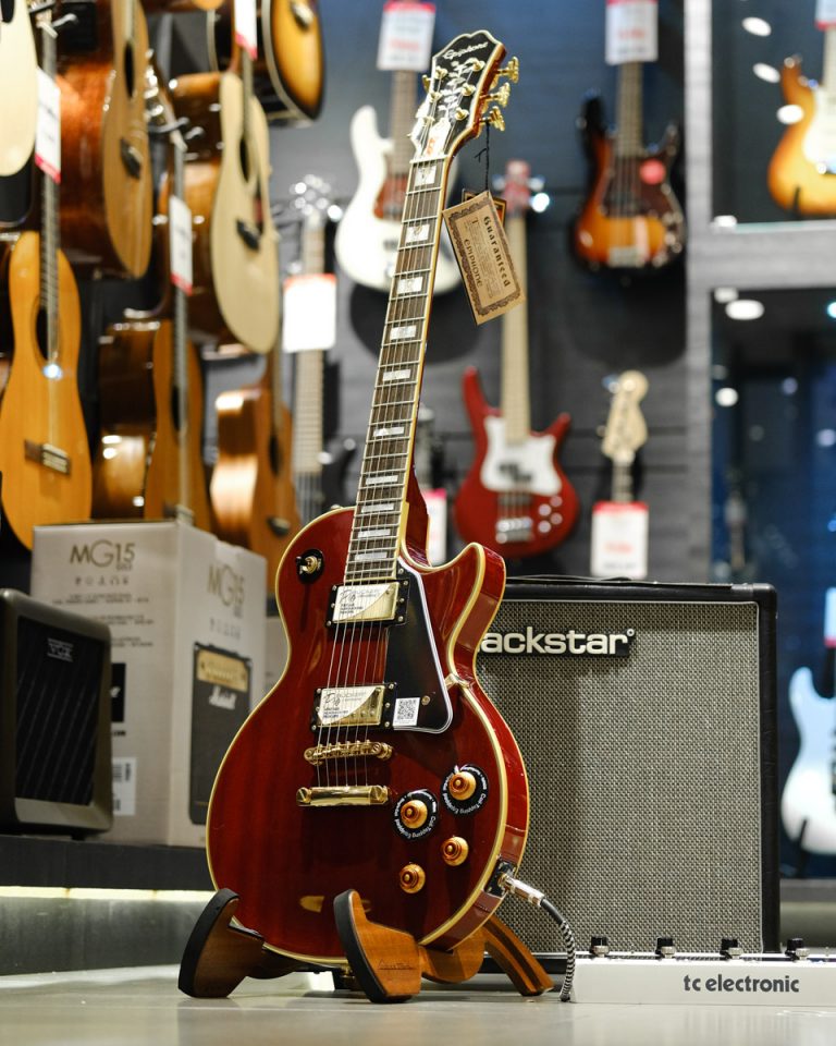 กีต้าร์ไฟฟ้า EPIPHONE LP PRO สี CHERRY