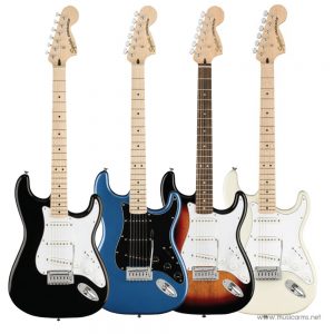 Squier Affinity Stratocaster กีตาร์ไฟฟ้าราคาถูกสุด | กีตาร์ไฟฟ้า Electric Guitar