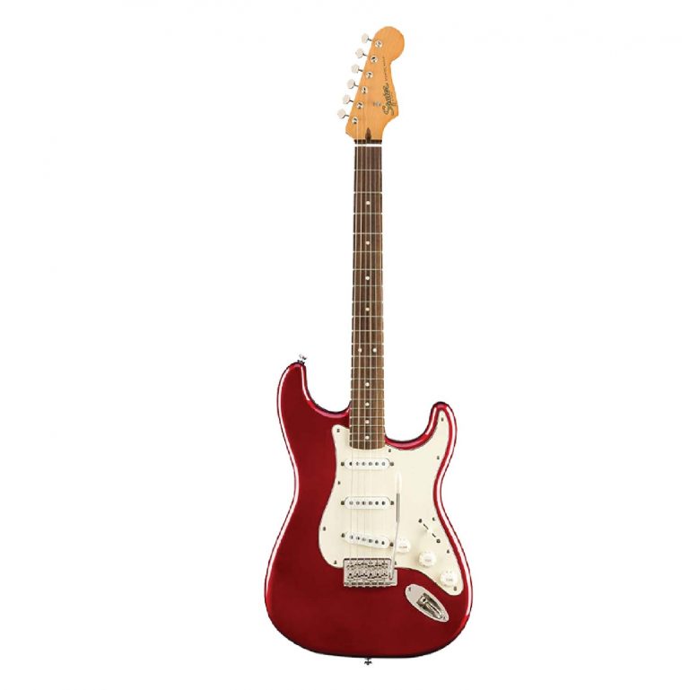 กีตาร์ไฟฟ้า Squier Classic Vibe Stratocaster 60s Candy Apple Red ราคา ขายราคาพิเศษ