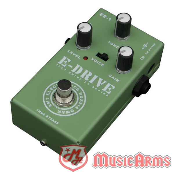 AMT ELECTRONICS EDRIVE JFET DISTORTION PEDAL Music Arms ศูนย์รวม