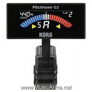 Korg PitchHawk-G2 Compact Clip-on Instrument Tunerราคาถูกสุด
