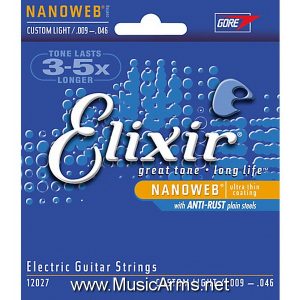 ELIXIR Electric Guitar Strings [Costom Light]ราคาถูกสุด