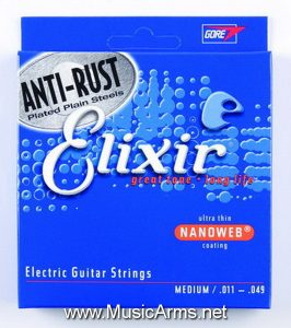 ELIXIR Electric Guitar Strings [Medium]ราคาถูกสุด