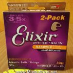 ELIXIR Nanoweb Phosphor Bronze0.11 (2Set) ลดราคาพิเศษ