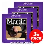 MARTIN 3 Pack Martin M175 Custom Light 8020 Bronze ลดราคาพิเศษ