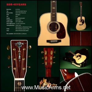 Sigma SDR-45YEARSราคาถูกสุด | กีตาร์โปร่ง/โปร่งไฟฟ้า Acoustic Guitar