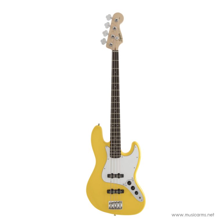 Squier Affinity Jazz Bass เบส 4 สาย สี Graffiti Yellow