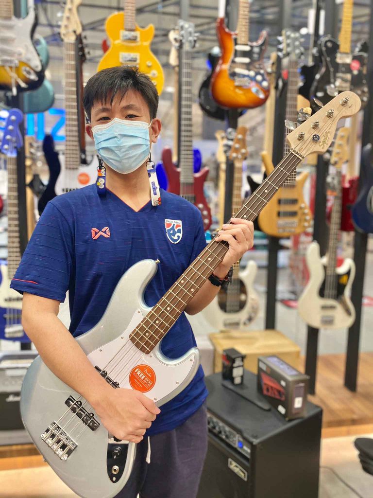 เบส4 Squier Affinity Jazz Bass LRL Slick SLS งามวงศ์วาน-1