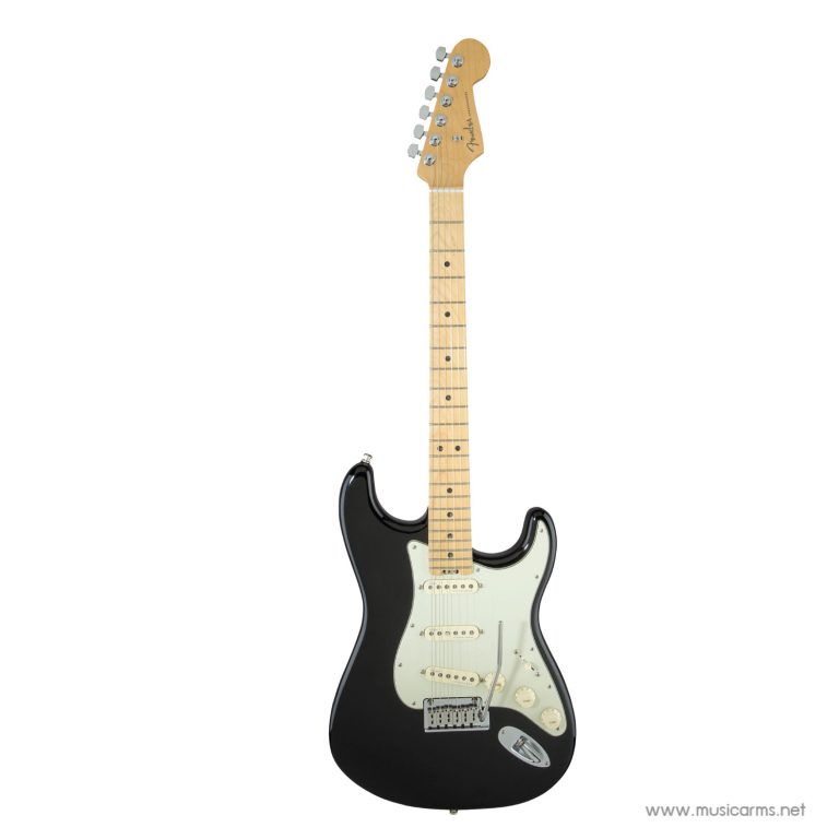 Fender American Elite Stratocaster กีตาร์ไฟฟ้า สี MYSTIC BLACK