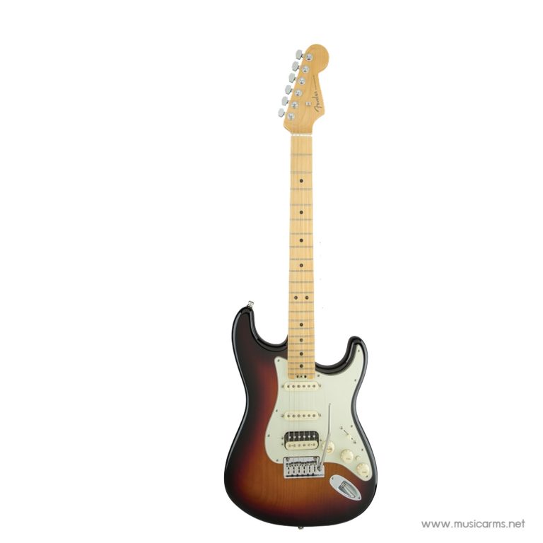 Fender American Elite Stratocaster HSS Shawbucker กีตาร์ไฟฟ้า สี 3 Tone Sunburst