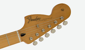 Fender Jimi Hendrix Stratocasterหน้าคอ