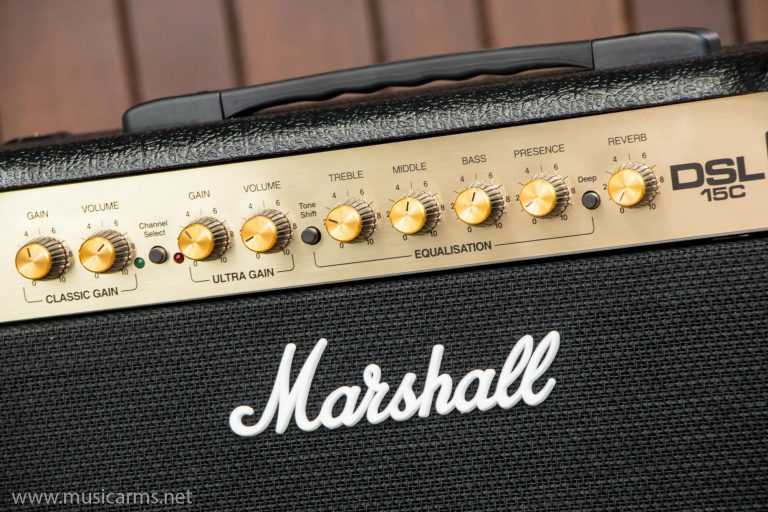 Marshall DSL15C แอมป์กีตาร์ไฟฟ้า | Music Arms ศูนย์รวมเครื่องดนตรี