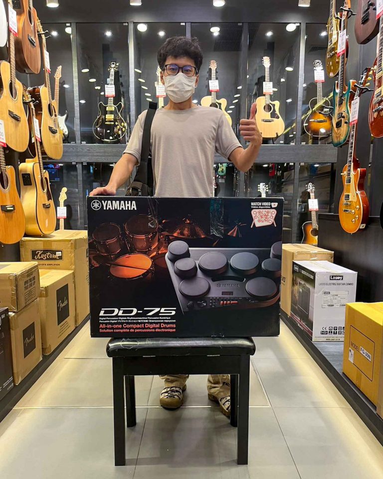Yamaha DD-75 ลูกค้า Music Arms