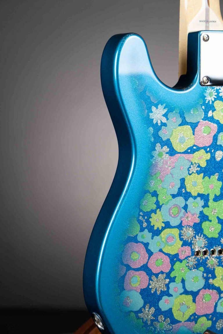 Fender Classic ’69 Blue Flower Telecaster back ขายราคาพิเศษ