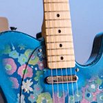 Fender-Classic-'69-Blue-Flower-Telecaster-fingerboard ขายราคาพิเศษ